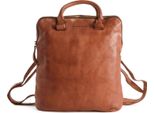 Harold's Pelle Zaino Per Il Tempo Libero Zaino Submarine Post-Citybackpack Cognac Marrone
