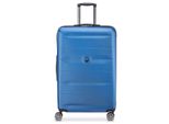 Delsey Paris Carrello Comete + 4 Double Rolls Trolley 77 Lightblue