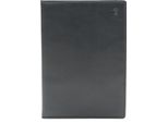 Esquire Pelle Caso Di Identificazione Logo Id Card Case Black Nero