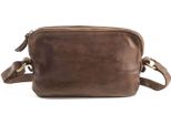 Harold's Pelle Borsa A Tracolla Submarine Postbag Brown Marrone Scuro