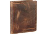 Greenland Nature Pelle Portafoglio Montana KombiböRse Rfid Brown Marrone