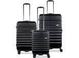 Bugatti Carrello Corium Hard-Top Case Trolley S / M / L S Black Nero