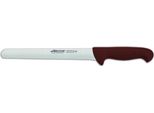 Coltello Da Pasticceria Arcos Color - Prof 295028 In Acciaio Inox Nitrum E Polipropilene Marrone Mango Ergonomico E Lama Da 25 Cm, Vetrinetta
