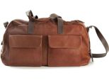 Harold's Pelle Borsa Da Viaggio Ivy Lane Travelbag Cognac Marrone
