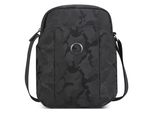 Delsey Paris Borsa Per Tablet Borsa A Tracolla Picpus Vertical Mini Crossbody Bag Black Camouflage Nero