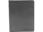 Esquire Pelle Portafoglio Rfid Wallet High Black Nero