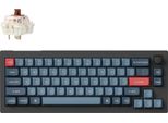 Tastiera Meccanica Senza Fili Keychron V2 Max Qmk/Via, 2,4 Ghz / Bluetooth, Qwerty Us, Gateron Jupiter Brown