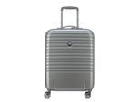 Delsey Paris Carrello Caumartin + 4 Double Rolls Cabin Trolley 55 Slim Line Grey Grigio