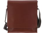 Leonhard Heyden Pelle Borsa A Tracolla Dakota Messenger Bag Chestnut Marrone
