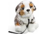 Carl Dick Cane Da Pastore Australiano Con Guinzaglio Circa 25Cm 3428 Peluche, Peluche, Peluche