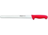 Coltello Per Salsicce Arcos Color - Prof 293422 In Acciaio Inox Nitrum E Mango Lama Ergonomica In Polipropilene Rosso E Lama Da 30 Cm, Vetrinetta