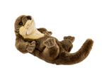 Carl Dick Otter Sdraiato, Circa 22 Cm, 32 Cm Con La Coda 1821001 Peluche, Peluche, Peluche