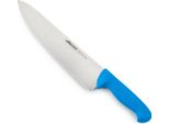 Coltello Da Cuoco Arcos Color - Prof 290923 In Acciaio Inox Nitrum E Polipropilene Blu Mango Ergonomico E Lama Da 30 Cm, Vetrina