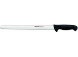 Coltello Per Salsicce Arcos Color - Prof 293525 In Acciaio Inox Nitrum E Mango Lama Ergonomica In Polipropilene Nero E Lama Da 35 Cm, Vetrinetta