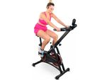 Mobiclinic® Fitness, Bike, Volano 10 Kg, Resistenza Regolabile, Makalu, Completamente Regolabile, Display Lcd, Marchio Europeo, Cardiofrequenzimetro