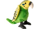 Carl Dick Uccello Budgie Ca. 15Cm 3413006 Peluche, Peluche, Peluche