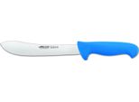 Coltello Da Macellaio Arcos Color - Prof 292623 In Acciaio Inox Nitrum E Lama Ergonomica In Polipropilene Blu Mango 20 Cm, Vetrinetta