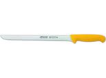Coltello Da Prosciutto Arcos 2900 - Prof 293900 In Acciaio Inox Nitrum E Mango Lama Ergonomica In Polipropilene Giallo E Lama Da 28 Cm, Vetrina