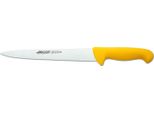 Coltello Per Sfilettare Arcos Color - Prof 295500 In Acciaio Inox Nitrum E Polipropilene Giallo Mango Ergonomico E Lama Da 25 Cm, Vetrina