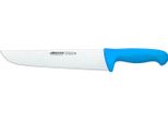 Coltello Da Macellaio Arcos Colore - Prof 291823 Acciaio Inox Nitrum E Mango Polipropilene Ergonomico Blu E Lama Da 25 Cm, Vetrinetta