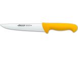 Coltello Da Macellaio Arcos Colore - Prof 294800 Acciaio Inox Nitrum E Mango Giallo Polipropilene Ergonomico E Lama Da 20 Cm, Vetrina