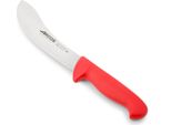 Coltello Da Scuoio Arcos Colore - Prof 295422 Acciaio Inox Nitro E Mango Lama Ergonomica In Polipropilene Rosso E 19 Cm, Vetrina
