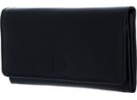 H.I.S Portafoglio Wallet With Flap Black Nero