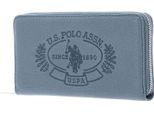 U.S. Polo Assn. Portafoglio Hailey Zip Around Wallet Light Blue