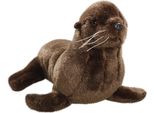 Carl Dick Leone Marino Marrone Lungo Circa 24 Cm, Alto Circa 18 Cm 2926 Peluche, Peluche, Animale Di Peluche