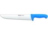 Coltello Da Macellaio Arcos Colore - Prof 291923 Acciaio Inox Nitrum E Mango Lama Ergonomica In Polipropilene Blu E Lama Da 30 Cm, Vetrinetta