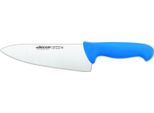 Coltello Da Cuoco Arcos Color - Prof 290723 In Acciaio Inox Nitrum E Mango Polipropilene Blu Ergonomico Con Lama Da 20 Cm, Vetrina