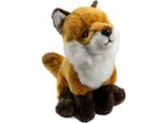 Volpe Carl Dick Seduta, Ca. 21 Cm 2602002 Peluche, Peluche, Peluche