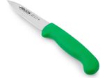 Coltello Mondador Arcos Color - Prof 290021 In Acciaio Inox Nitrum E Polipropilene Ergonomico Color Verde Mango E Lama Di 8 Cm, Vetrina