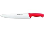 Coltello Da Cuoco Arcos Colore - Prof 292322 Acciaio Inox Nitrum E Mango Lama Ergonomica In Polipropilene Rosso E Lama Da 30 Cm, Vetrina