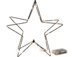 Stella Led Con 38 Led - Circa 25 X 30 Cm