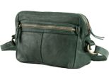 Harold's Pelle Borsa A Tracolla Submarine Postbag Green Verde Scuro