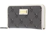 U.S. Polo Assn. Portafoglio Hampton Zip Wallet Brown / Cream Verde Multicolore