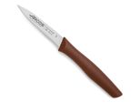 Coltello Mondador Arcos Nova 188528 In Acciaio Inossidabile E Polipropilene Di Mango, Lama Marrone Di 8,5 Cm Con Coprilama E Scatola Da Esposizione