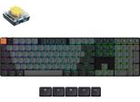 Tastiera Meccanica Senza Fili Keychron K5 Qmk Versione 2, Qwerty Us, Led Rgb, (Sostituibile A Caldo) / Interruttore A Banana K5X-H4