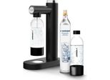 Wessper, Macchina Per Acqua Frizzante, Set Di Bottiglie In Pet Da 1 Litro Per Acqua Frizzante Senza Bpa E Bombola CO2 Da 60 Litri