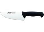 Coltello Da Macellaio Arcos Colore - Prof 295825 Acciaio Inox Nitrum E Mango Lama Ergonomica In Polipropilene Nero E Lama Da 17 Cm, Vetrinetta