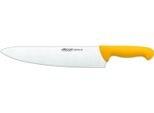 Coltello Da Chef Arcos Colore - Prof 290900 Acciaio Inox Nitrum E Mango Lama Ergonomica In Polipropilene Giallo E Lama Da 30 Cm, Vetrinetta