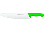 Coltello Da Cuoco Arcos Colore - Prof 290921 Acciaio Inox Nitrum E Mango Lama Ergonomica In Polipropilene Verde E Lama Da 30 Cm, Vetrinetta