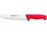 Coltello Da Macellaio Arcos Colore - Prof 291722 Acciaio Inox Nitrum E Mango Lama Ergonomica In Polipropilene Rosso E Lama Da 21 Cm, Vetrinetta