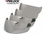 Germot Visiera Gm 320 Argento Antigraffio Con Pinlock Pins Argento