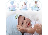 55 Cm Baby Doll Bambino Con Beccuccio Per Biberon In Silicone