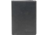Esquire Pelle Portafoglio Oslo Dallas Wallet Black Nero