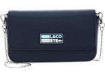 Lacoste Pelle Marsupio Borsa A Tracolla Chantaco Seasonal Belt Bag Badge Marine Panorama Blu