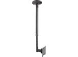 Supporto A Soffitto Per Monitor Tv 13-36" Orientabile, Inclinabile, Regolabile In Altezza, DEHA-410-B"