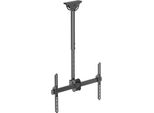 Supporto A Soffitto Per Monitor Tv 37-70" Orientabile, Inclinabile, Rotante, Regolabile In Altezza, DEHA-946S"